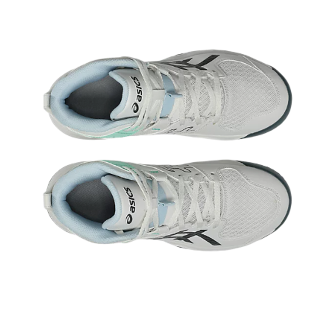 (GS) 아식스 덩크샷 MB 10 쿨 미스트 그래파이트 그레이((GS) Asics Dunkshot MB 10 Cool Mist Graphite Grey) - 2