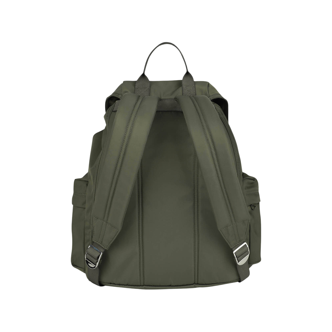 마리떼 프랑소와 저버 클래식 로고 메탈 버클 백팩 카키(Marithe Francois Girbaud Classic Logo Metal Buckle Backpack Khaki) - 2