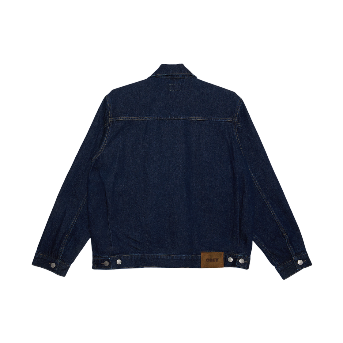 오베이 베이스 트러커 자켓 린스 인디고(Obey Base Trucker Jacket Rinse Indigo) - 2