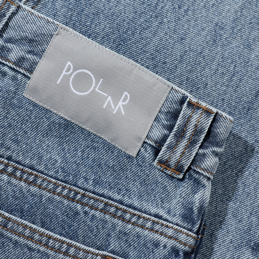 폴라스케이트 93 팬츠 헤비 워시드 블루(Polar Skate Co. 93 Pants Heavy Washed Blue) - 5