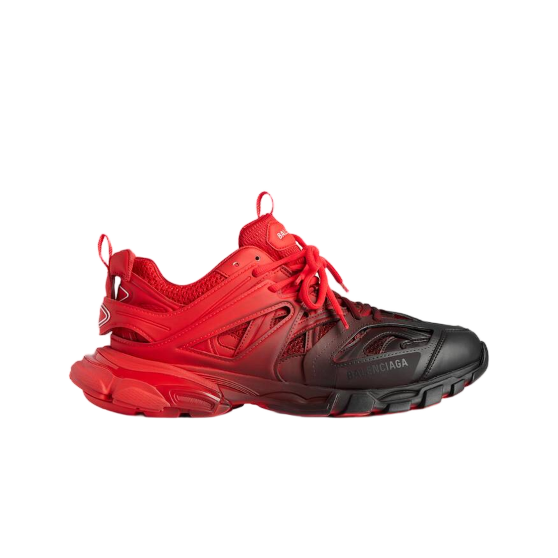 542023WTRGD6010 Balenciaga Track Gradient Sneaker In Red Black