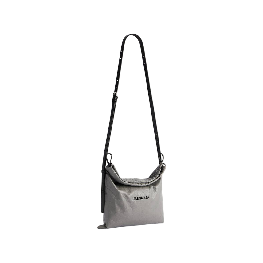 발렌시아가 쇼퍼 더스트 백 크로스바디 파우치 미디움 발렌시아가 그레이(Balenciaga Shopper Dust Bag Crossbody Pouch Medium In Balenciaga Grey) - 2