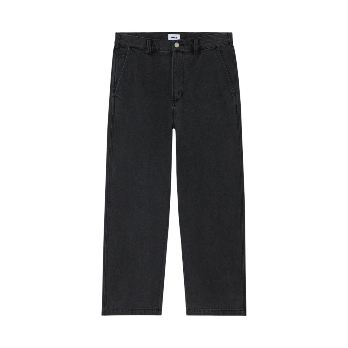 오베이 빅윅 카펜터 유틸리티 데님 블랙 애쉬(Obey Bigwig Carpenter Utility Denim Black Ash)