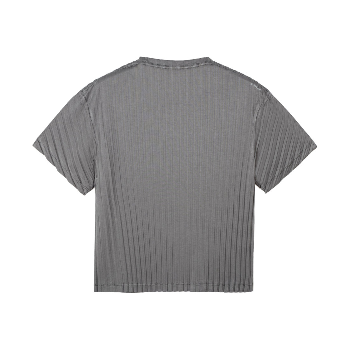 새티스파이 아우라라이트 플리츠 티셔츠 그래닛 그레이(Satisfy Auralite Pleated T‑Shirt Granite Gray) - 2