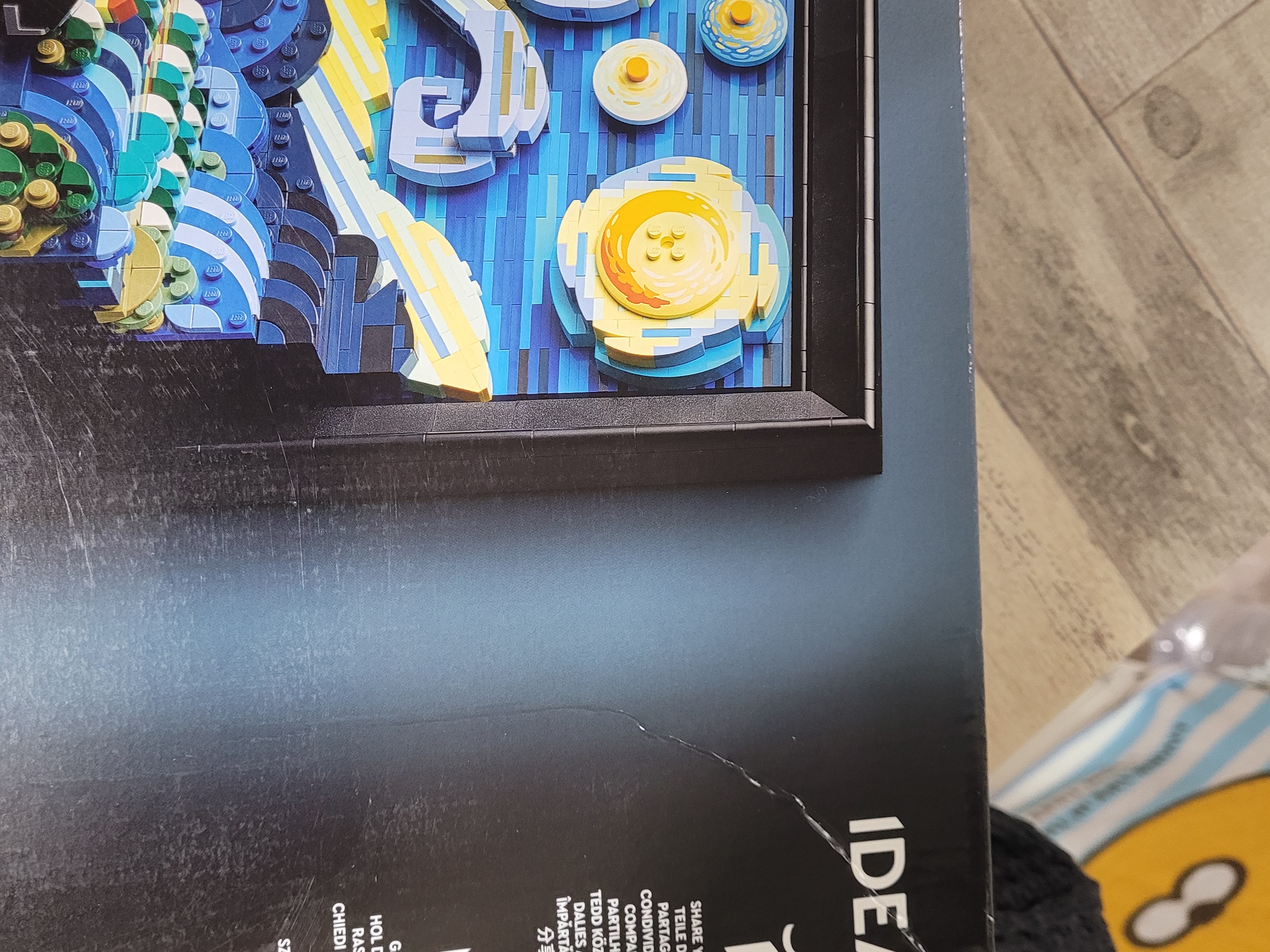 Lego Vincent Van Gogh The Starry Night 착용 스타일 - 5