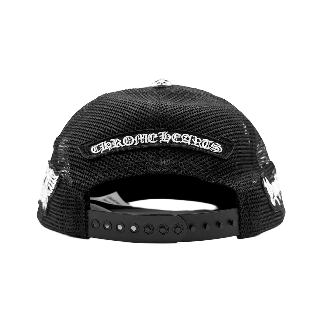 크롬하츠 포티 x 영블러드 x 에어로스미스 트러커 햇 블랙(Chrome Hearts Foti x Yungblud x Aerosmith Trucker Hat Black) - 5