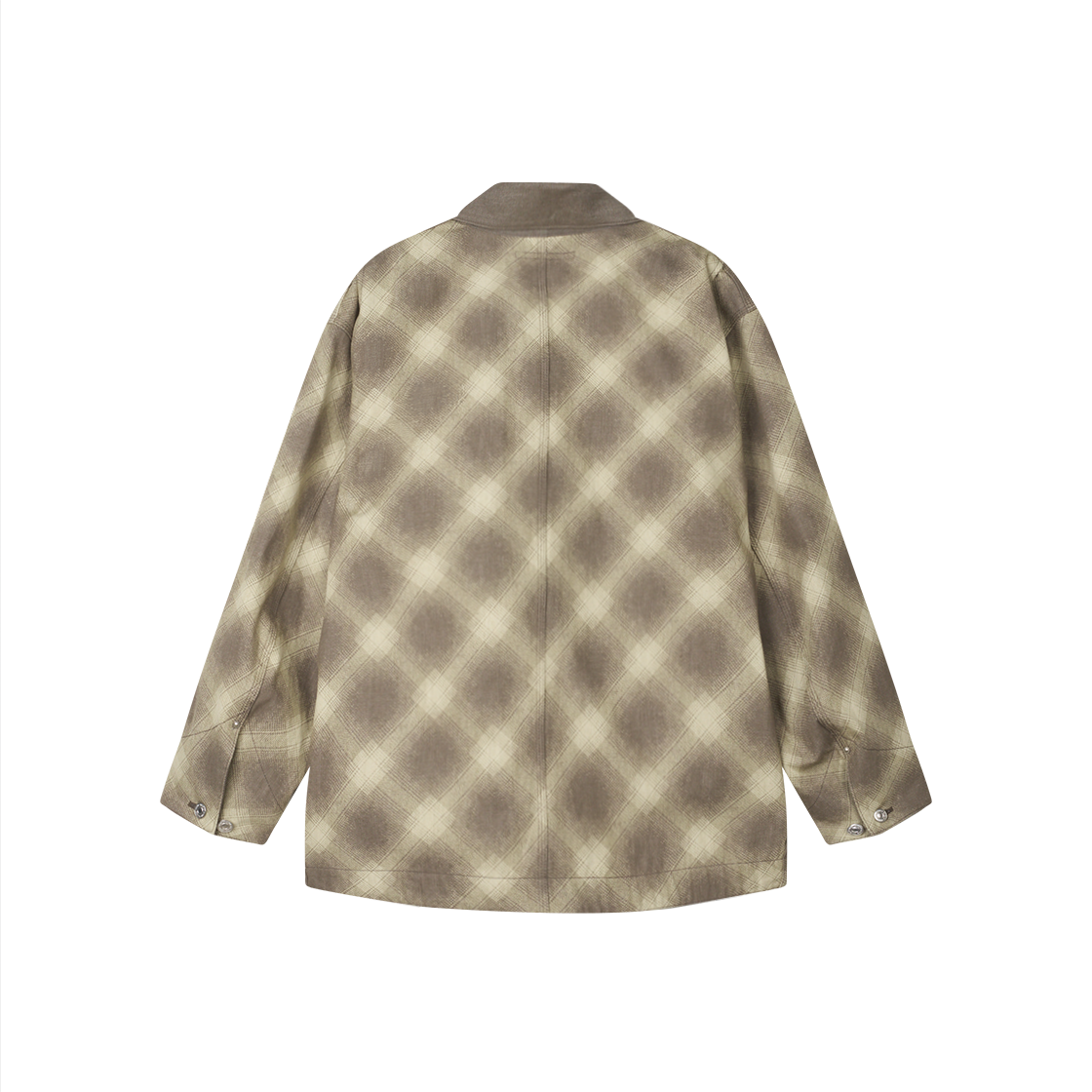세븐바이세븐 옴브레 체크 미시간 초어 코트 그레이 - 26SS(Seven By Seven Ombre Check Michigan Chore Coat Gray - 26SS) - 2