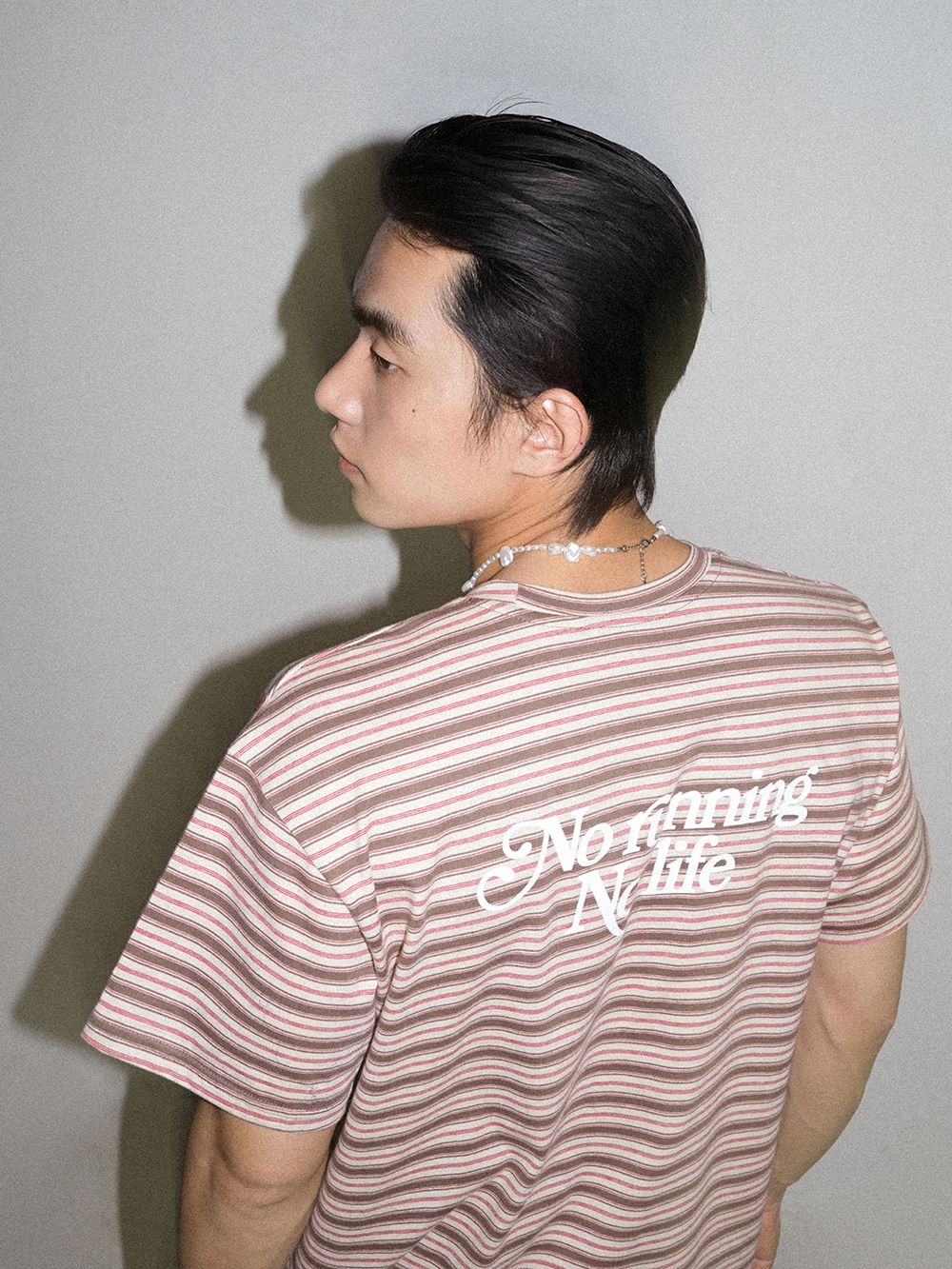 디아더생츄어리 NRNL ST 반팔 티셔츠 데일리 레드(THE ATHER SANCTUARY NRNL Stripe SS Tee Daily Red) - 5