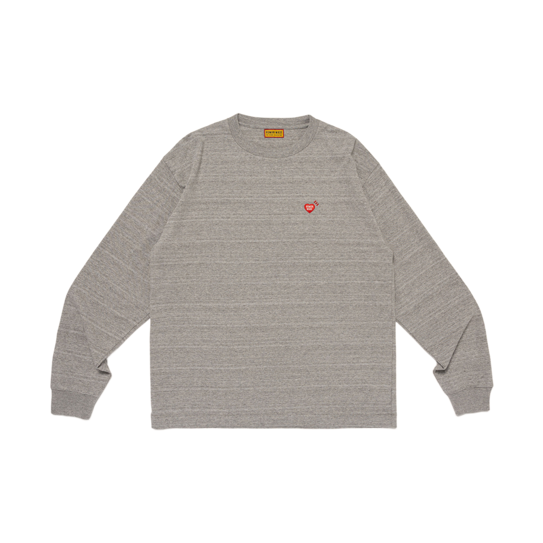 HM31CS039 Human Made Graphic L/S T-Shirt Gray