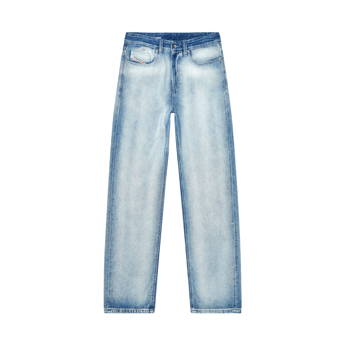 A2385109P29-01 Diesel Relaxed Jeans 2001 D-Macro 09p29  Light Blue