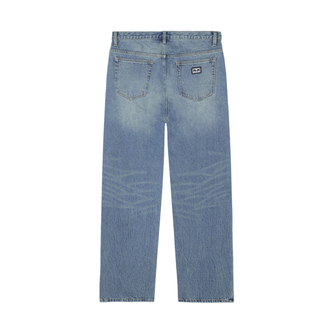 오베이 박스카 스트레이트 레그 데님 헤비 빈티지 인디고(Obey Boxcar Straight Leg Denim Heavy Vintage Indigo) - 2