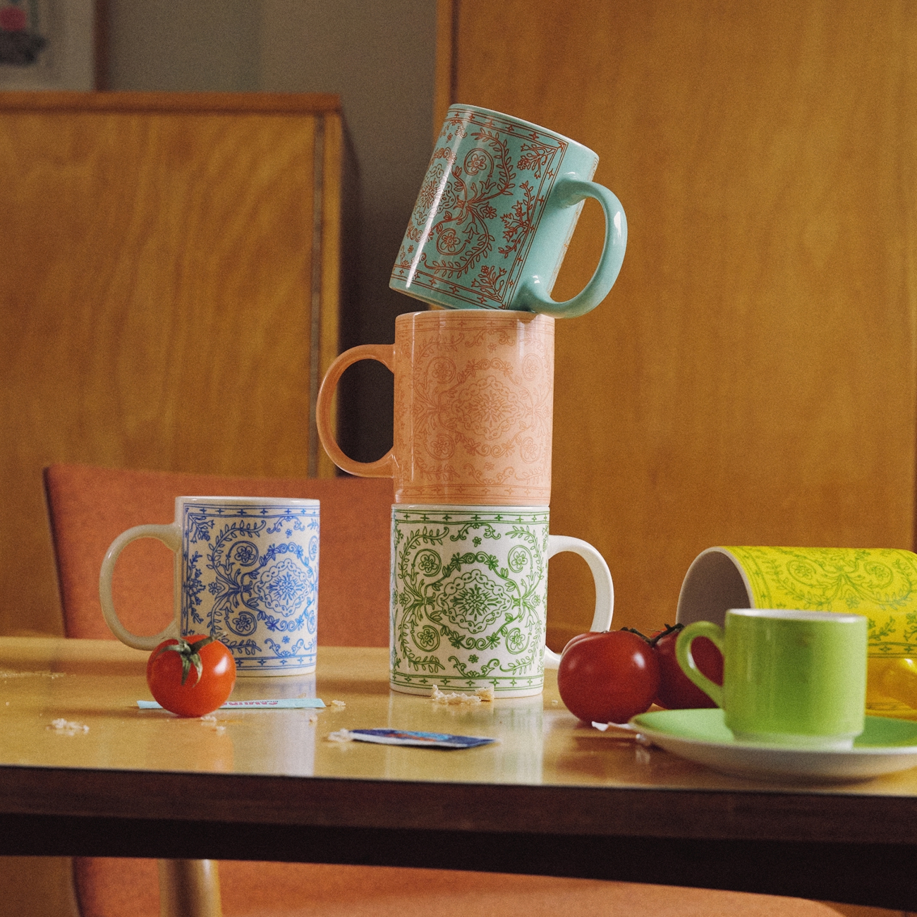 [18% 쿠폰] 세이투셰 두들 페르시안 머그 6종([18% 쿠폰] Say Touche Doodle Persian Mug 6colors) - 2