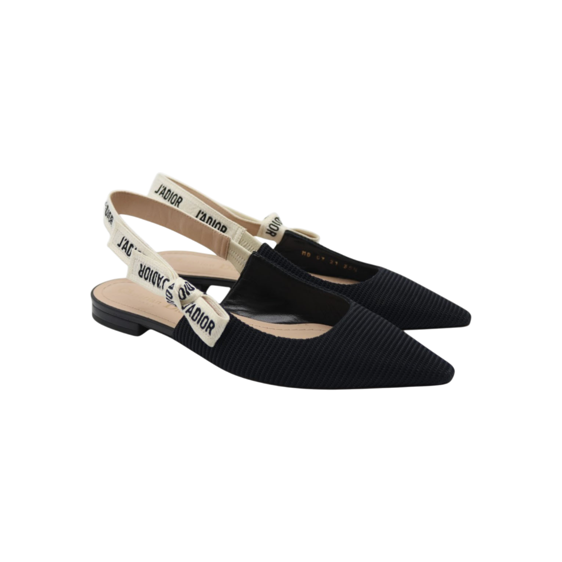 디올 자디올 슬링백 플랫 슈즈(Dior J'Adior Slingback Flats)