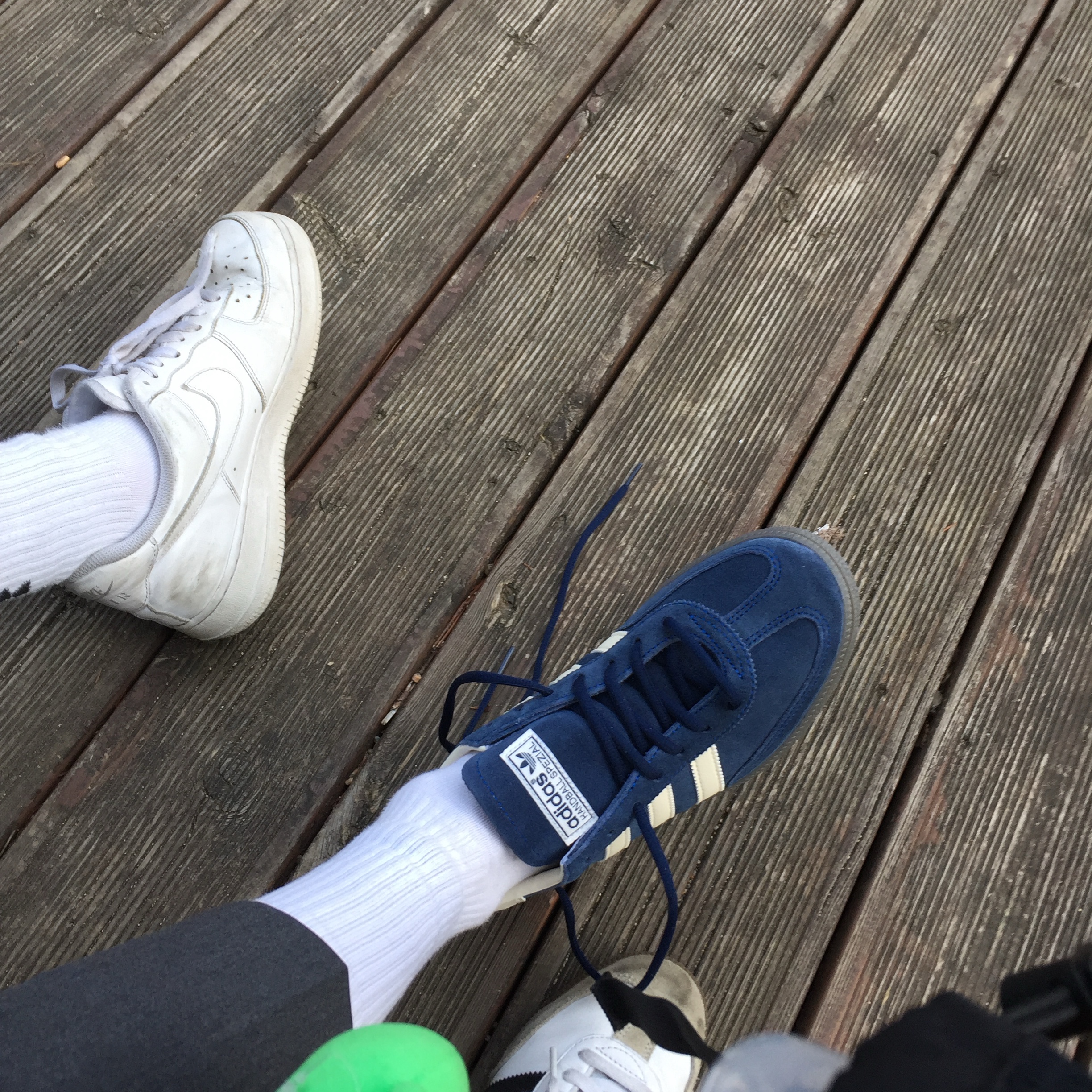 Adidas Spezial Handball Night Indigo 착용 스타일