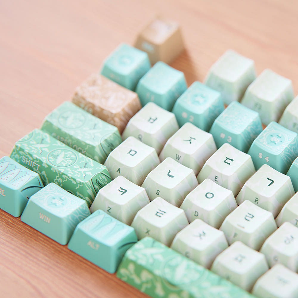 시이닷 고려청자 염료승화 한글 PBT 키캡(C.e.dot  Goryeo Celadon Hangul PBT Keycaps) - 3