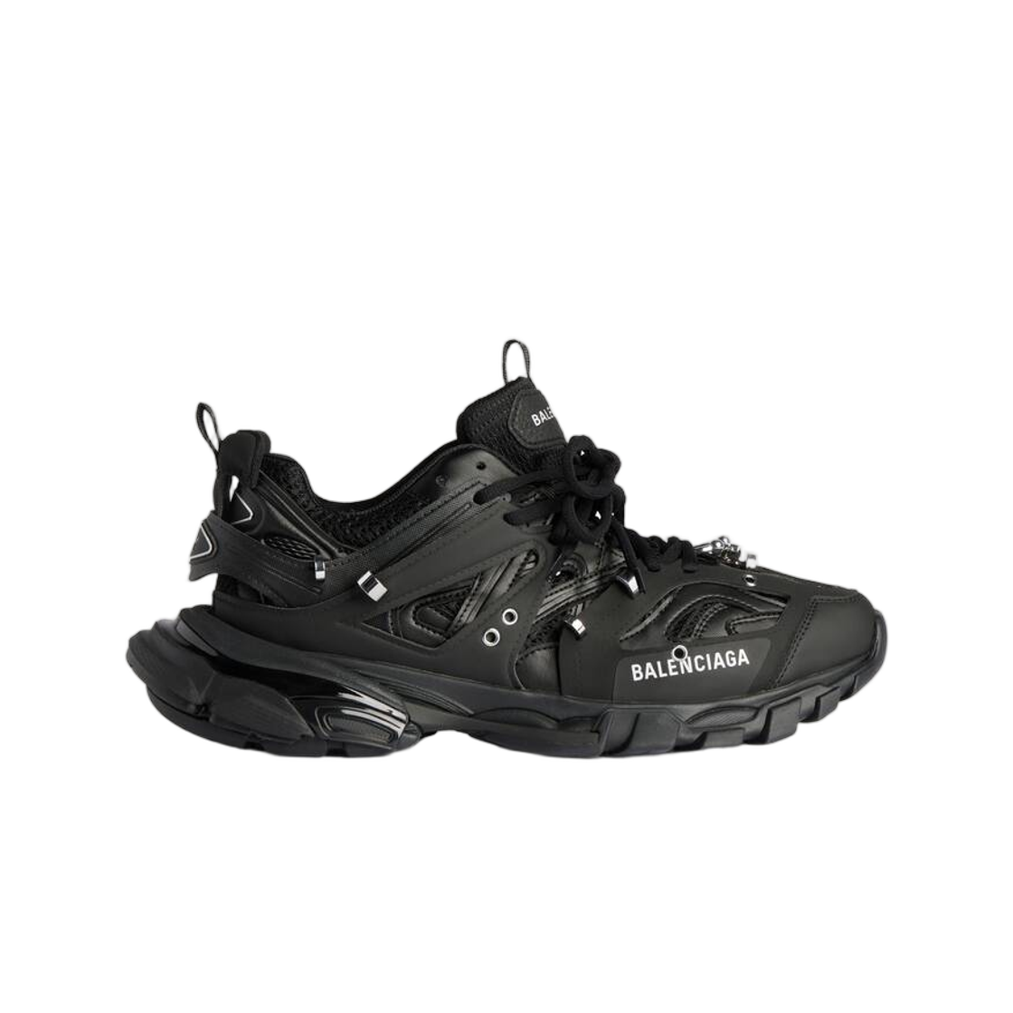 542023WTRPG1000 Balenciaga Track Piercing Sneaker In Black