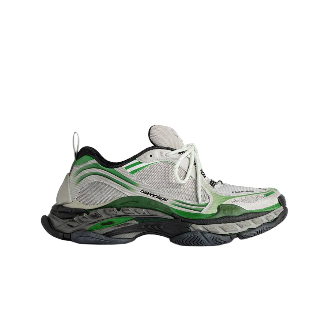 865849WTRS21133 Balenciaga Triple S.2 Sneaker In Grey Green