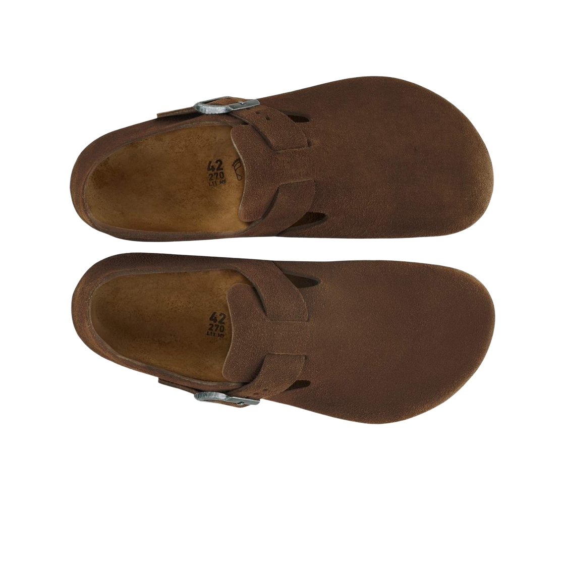 버켄스탁 런던 스웨이드 레더 카라페 - 내로우(Birkenstock London Suede Leather Carafe - Narrow) - 2