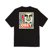 Obey Exclamation Classic T-Shirt Black