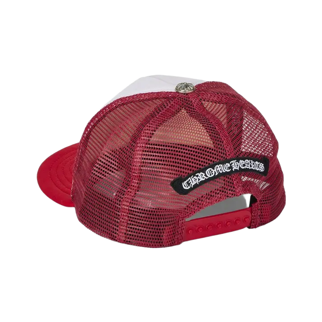 크롬하츠 세메터리 트러커햇 레드 화이트 카모(Chrome Hearts Cemetary Trucker Hat Red White Camo) - 2