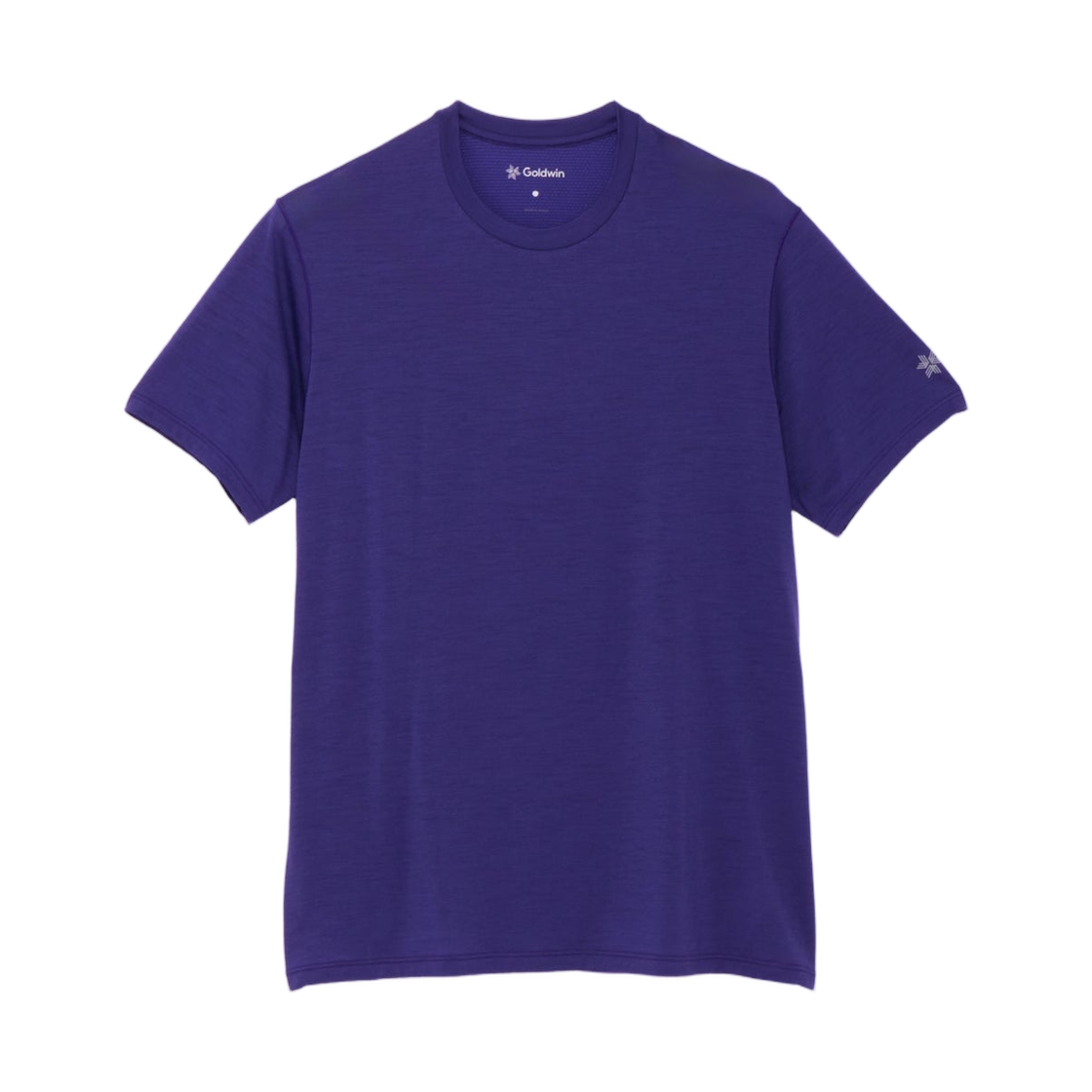 골드윈 패스트 런 하이브리드 울 티셔츠 딥 위스테리아(Goldwin Fast Run Hybrid Wool T-shirt Deep Wisteria)