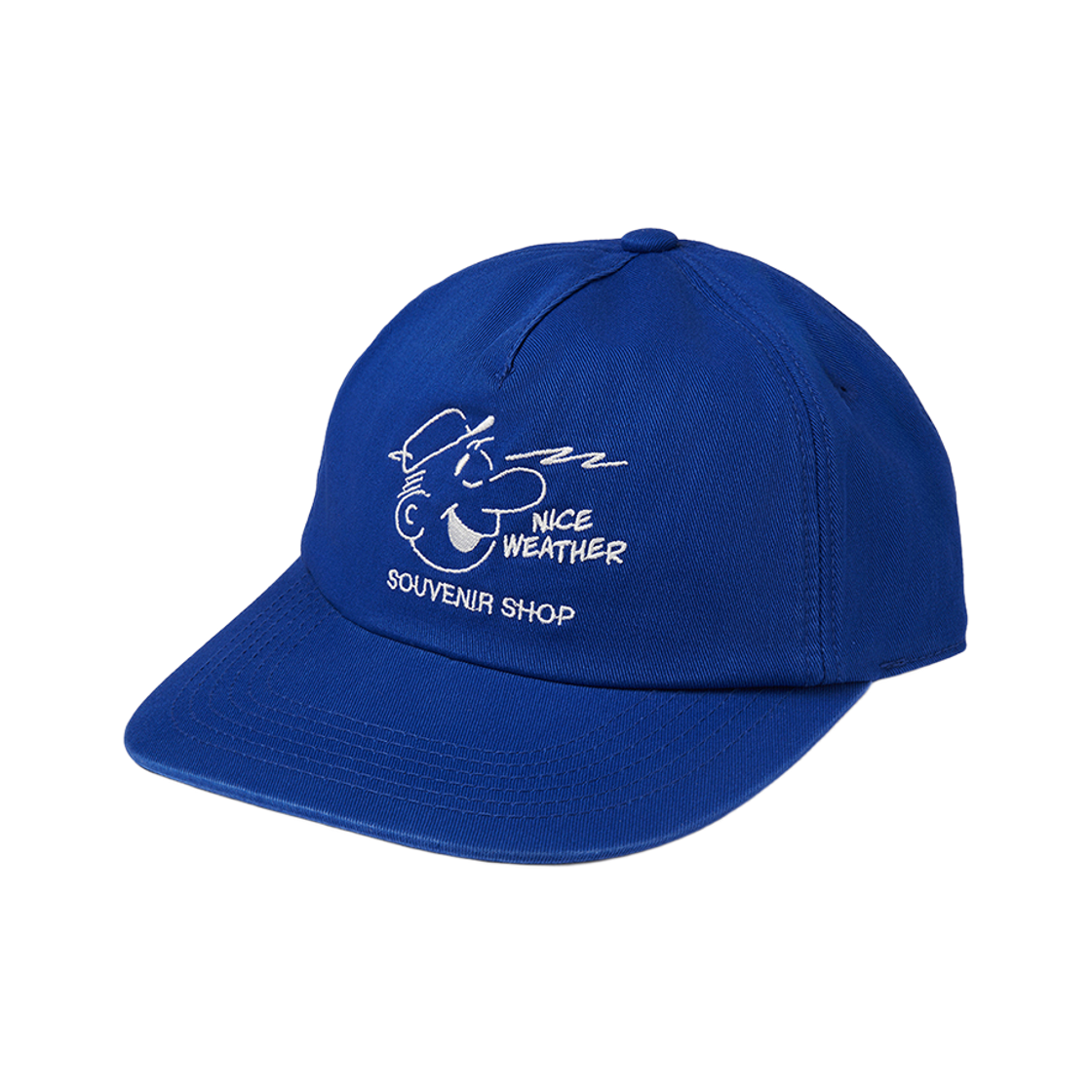 나이스웨더 어패럴 수베니어 가이 5P 캡 블루(Nice Weather Apparel Souvenir Guy 5P Cap Blue) - 2