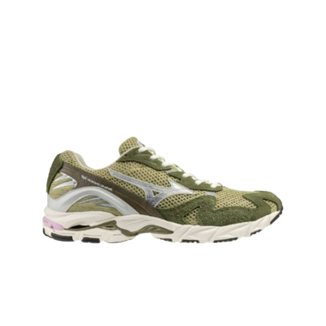 D1GA261103 Mizuno Wave Rider 10 Khaki Light Grey
