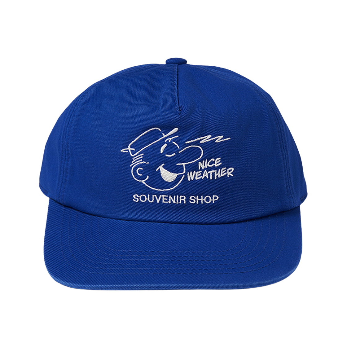 나이스웨더 어패럴 수베니어 가이 5P 캡 블루(Nice Weather Apparel Souvenir Guy 5P Cap Blue)