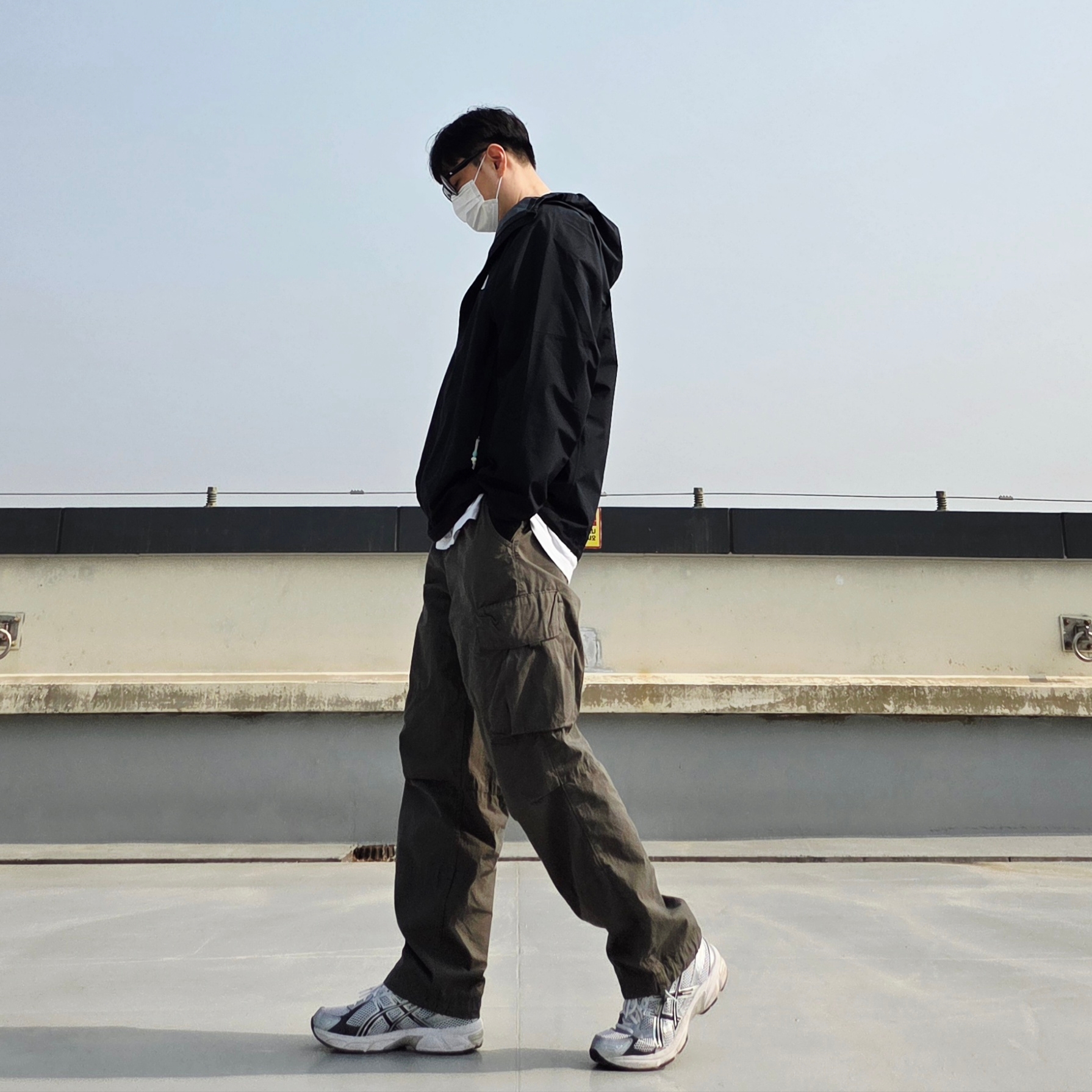 Nike ACG Storm-Fit ADV Cascade Rains Full Zip Jacket Black - Asia, Asics Gel-1130 White Black ์ฐฉ์ฉ ์คํ์ผ - 3