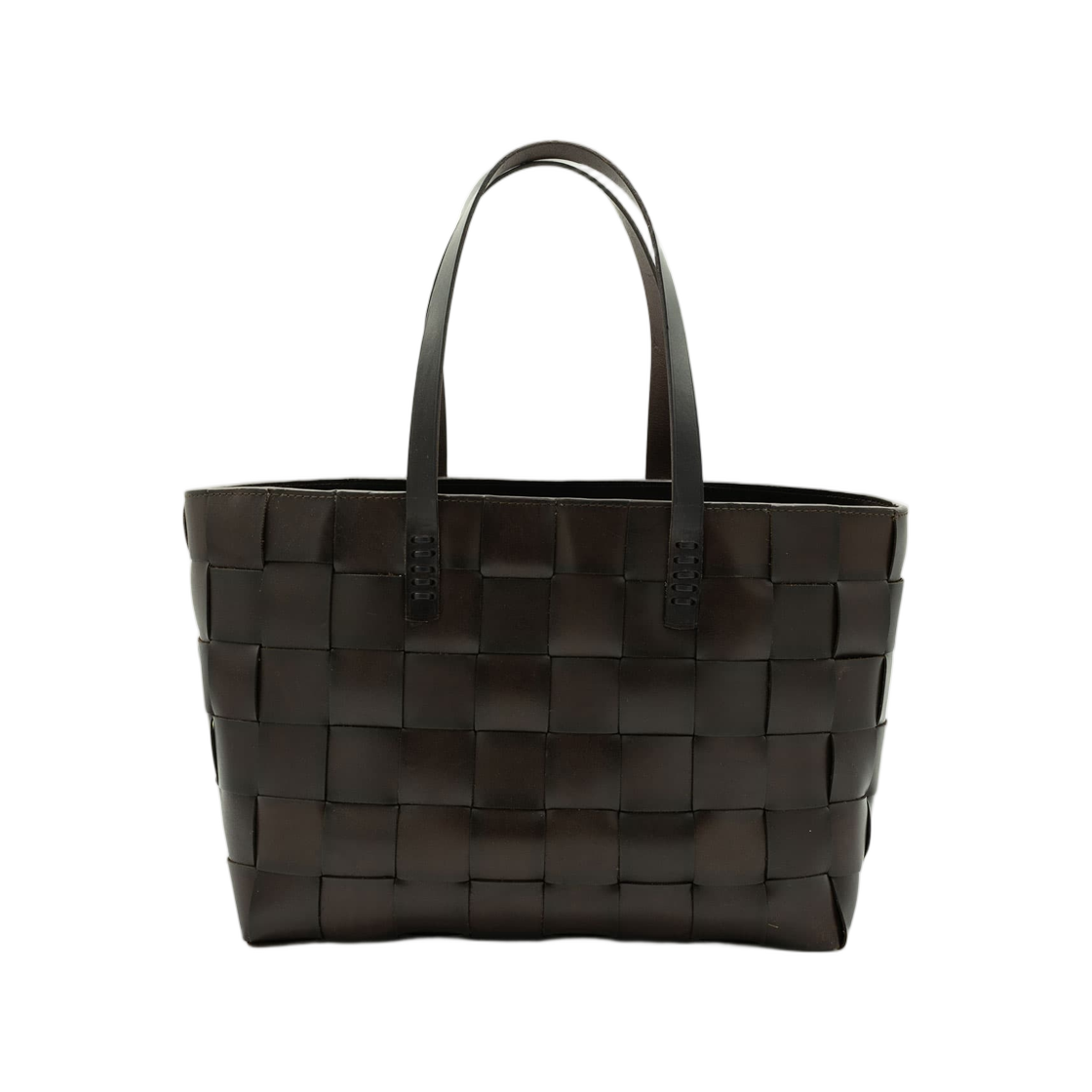 8151 Dragon Diffusion Japan Tote Dark Brown with Flat Handles