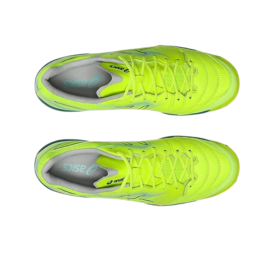 아식스 데스타기 K FF TF 세이프티 옐로우 아틀란티스 블루 - D 스탠다드(Asics Destaque K FF TF Safety Yellow Atlantis Blue - D Standard) - 2