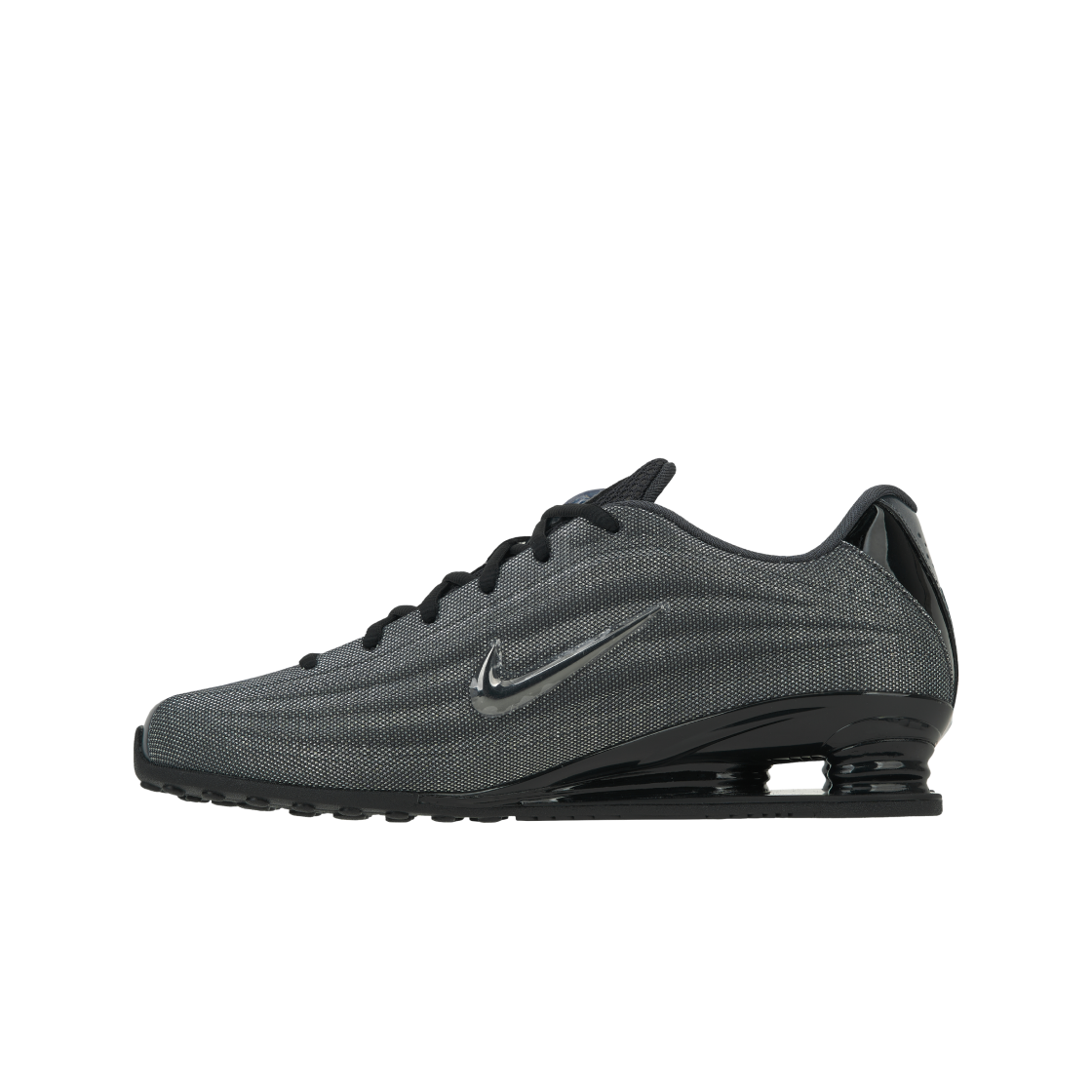 (W) 나이키 x 네이키드 샥스 Z 메탈릭 헤마타이트 블랙((W) Nike x Naked Shox Z Metallic Hematite Black) - 3