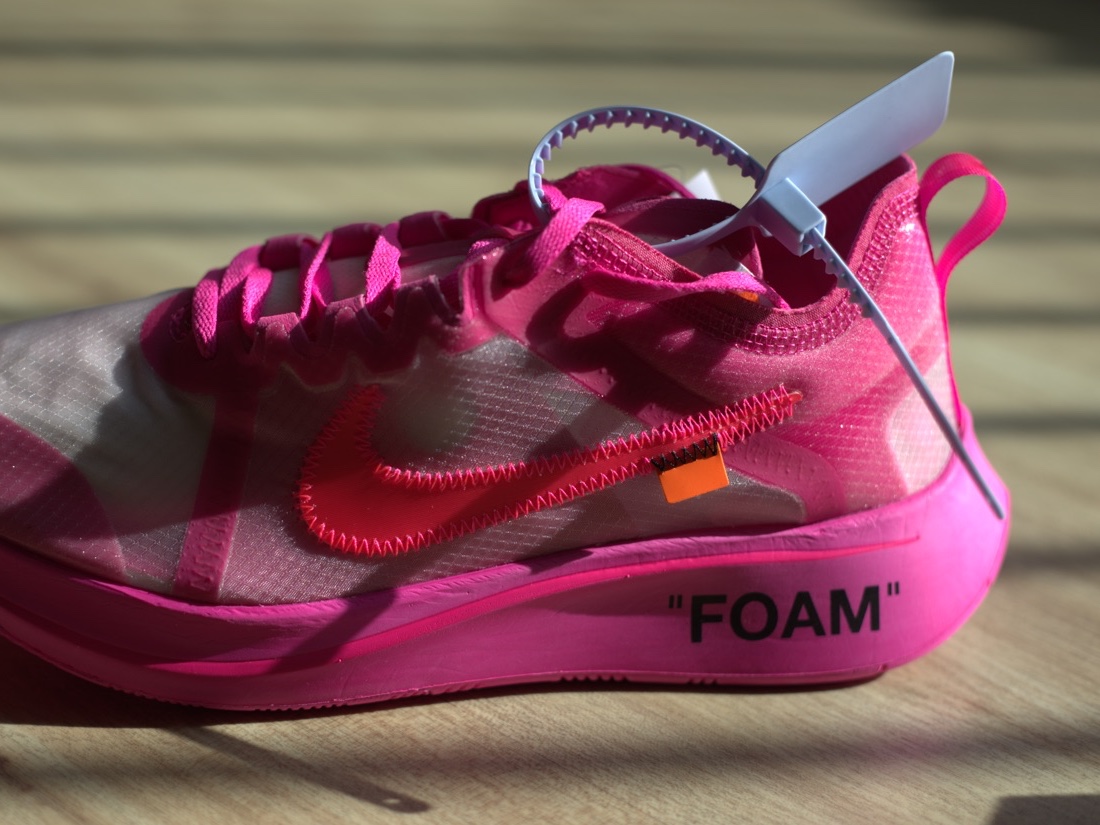 Nike x Off-White Zoom Fly SP Tulip Pink 착용 스타일