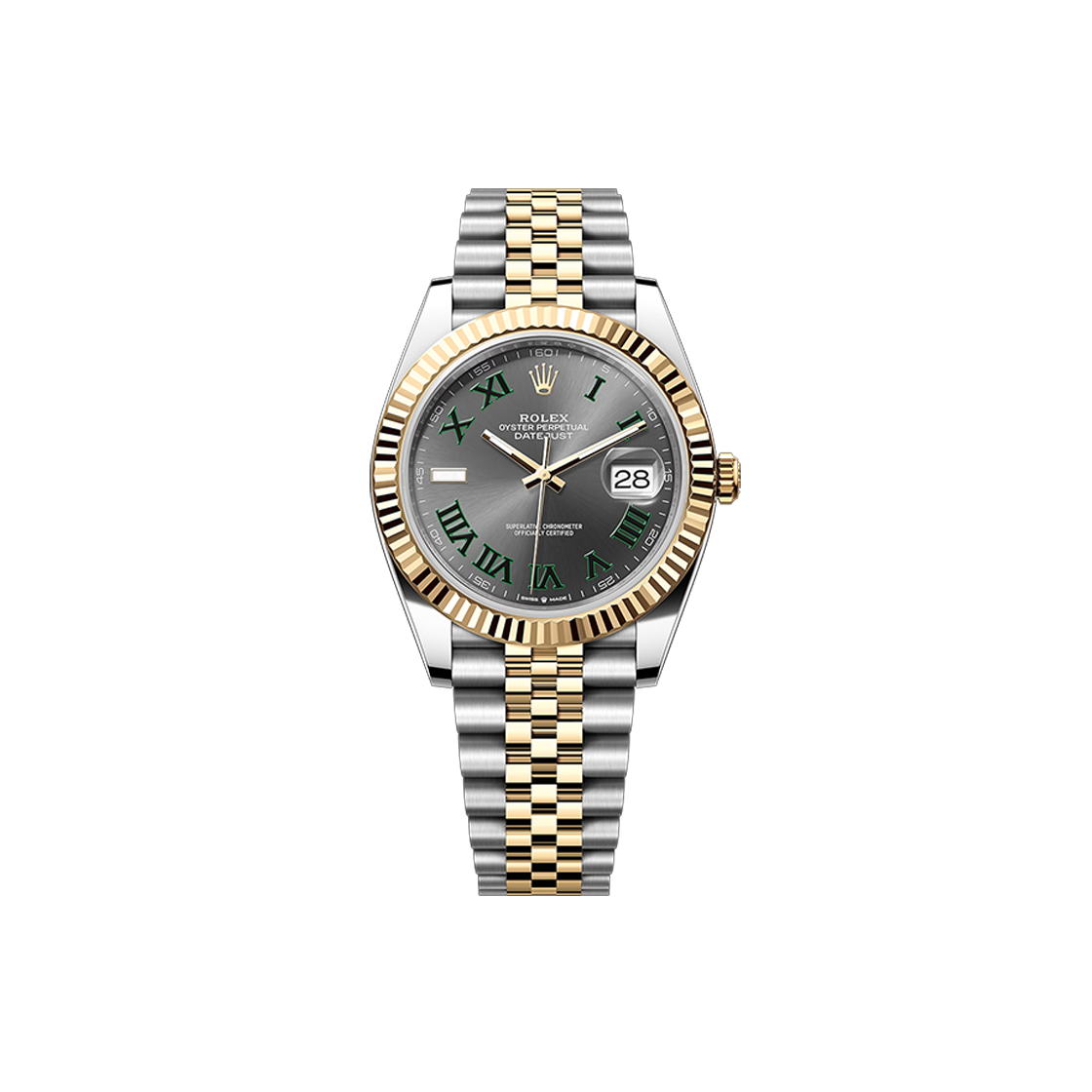 롤렉스 데이저스트 41-126333 슬레이트 로마+바 쥬빌리 NO.7617(Rolex Datejust 41 - 126333 Slate Roman + Bar Jubilee No. 7617) - 1