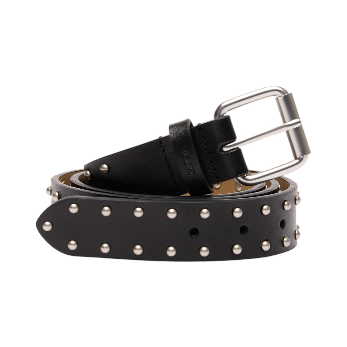오베이 미니 돔 스터드 벨트 블랙(Obey Mini Dome Studded Belt Black)