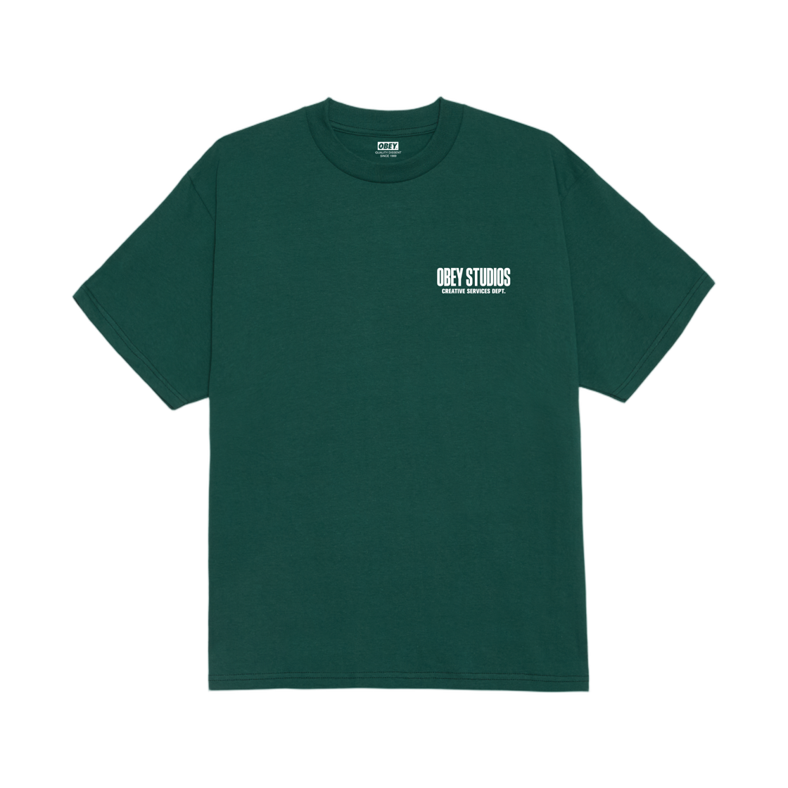 오베이 크레아티베 서비스 디파트먼트 클래식 티셔츠 레인포레스트(Obey Creative Services Dept. Classic T-Shirt Rainforest) - 2
