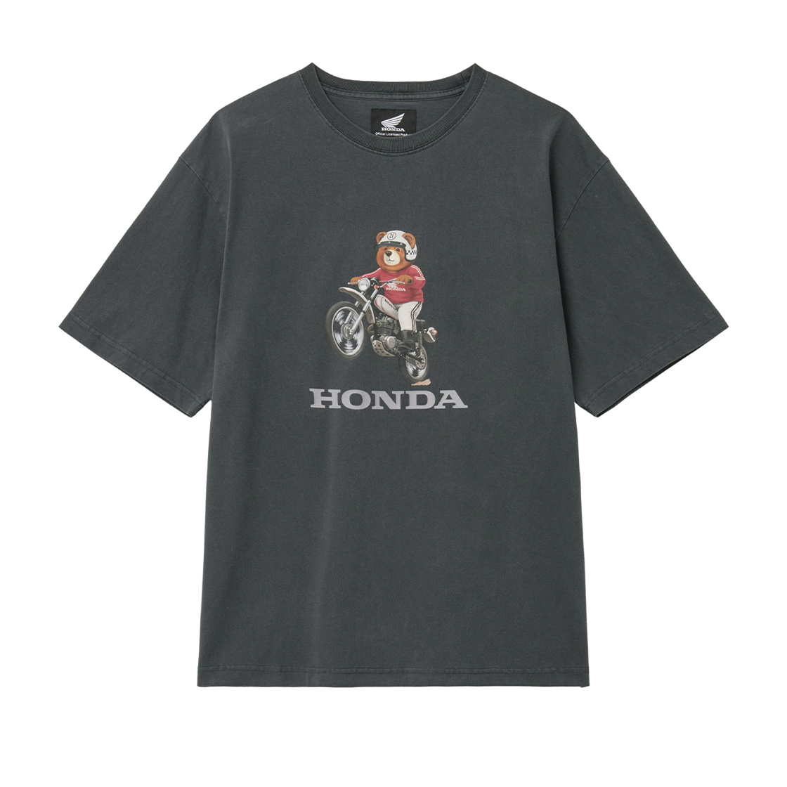 HGM1SS325BCH Honda Offroad Bear Short Sleeve Charcoal