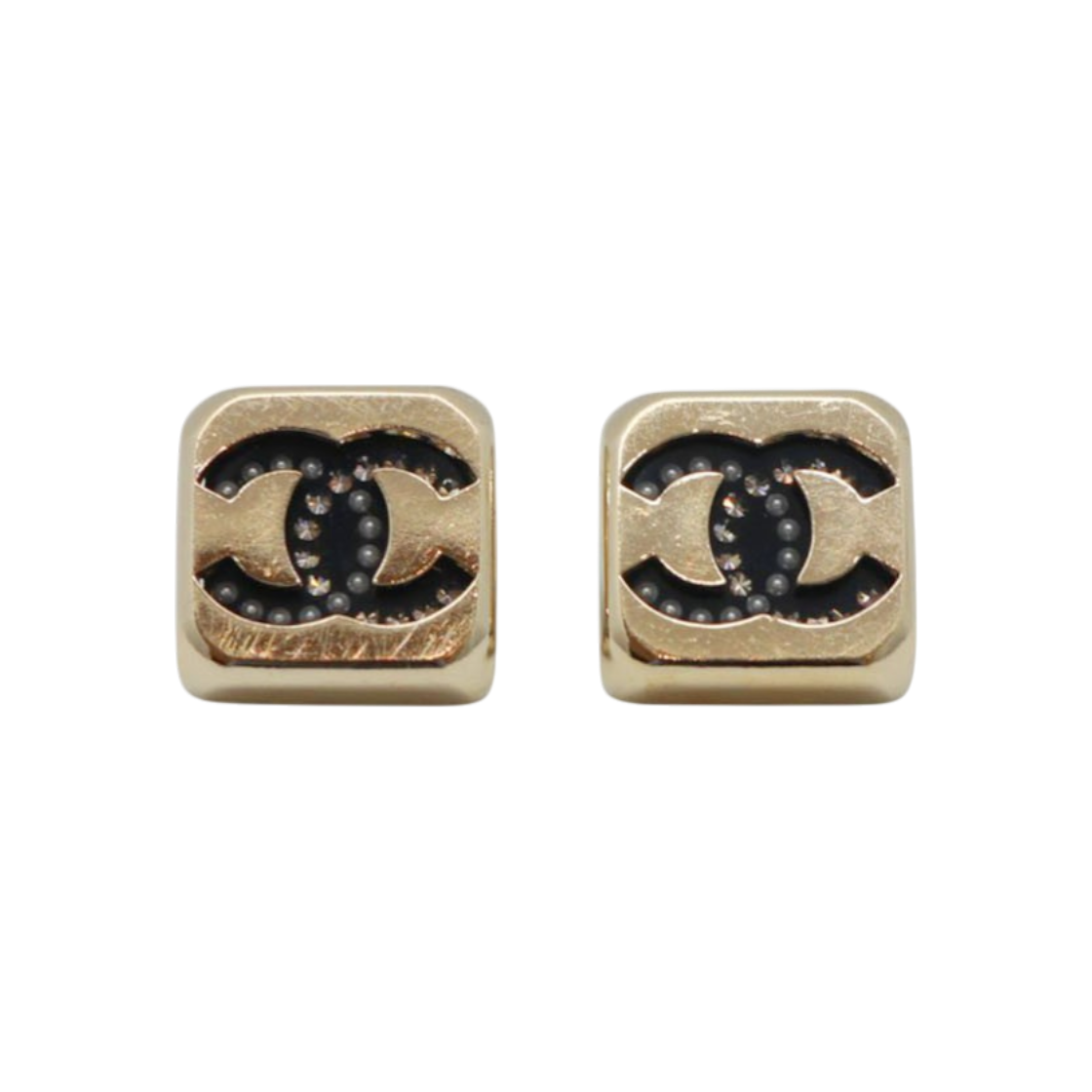 ITO7RE3H8W3F Chanel CC Square Earrings