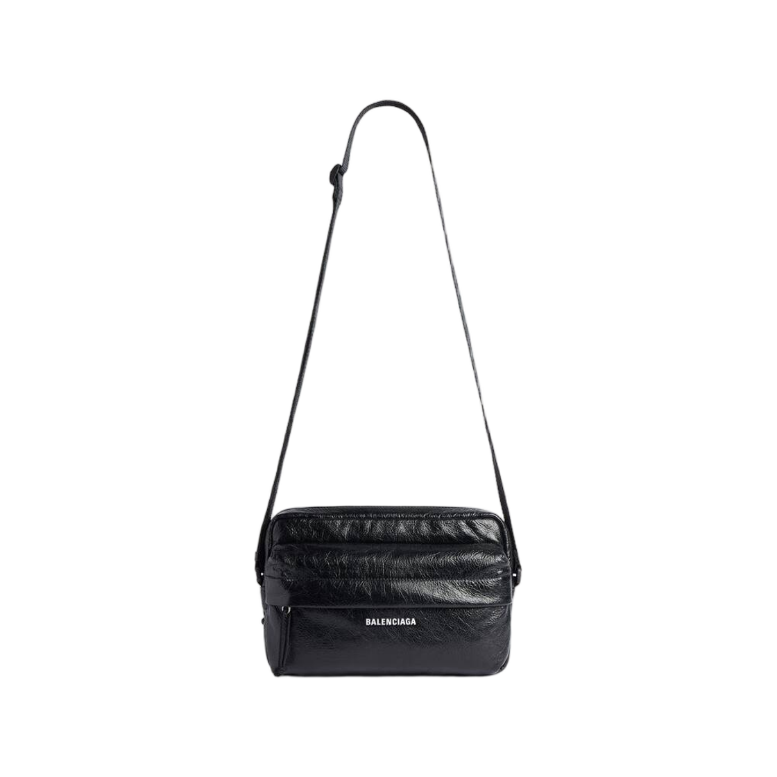 8455921VG871000 Balenciaga Explorer Camera Bag In Black