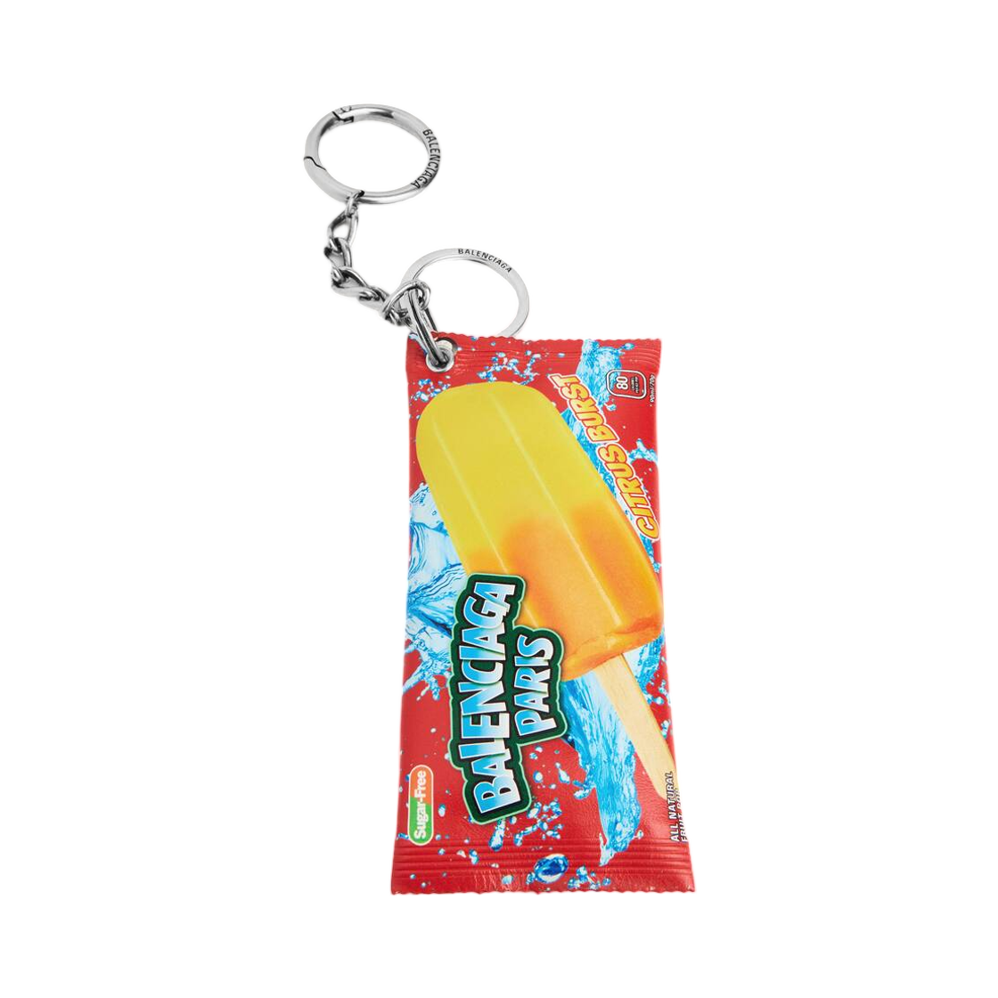발렌시아가 키체인 참 스낵 파우치 레드(Balenciaga Keychain Charm Snack Pouch In Red)