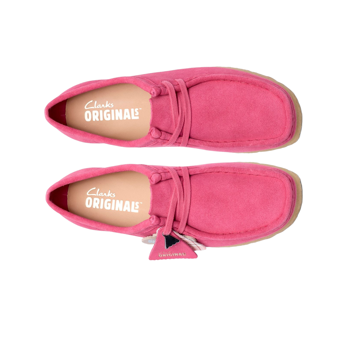 (W) 클락스 왈라비 핑크 인터레스트((W) Clarks Wallabee Pink Interest) - 2