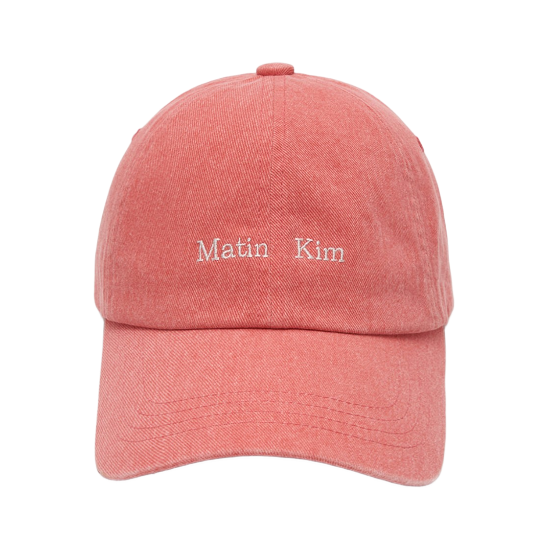 마뗑킴 마뗑 미니 클래식 로고 볼캡 라이트 오렌지(Matin Kim Matin Mini Classic Logo Ball Cap Light Orange)