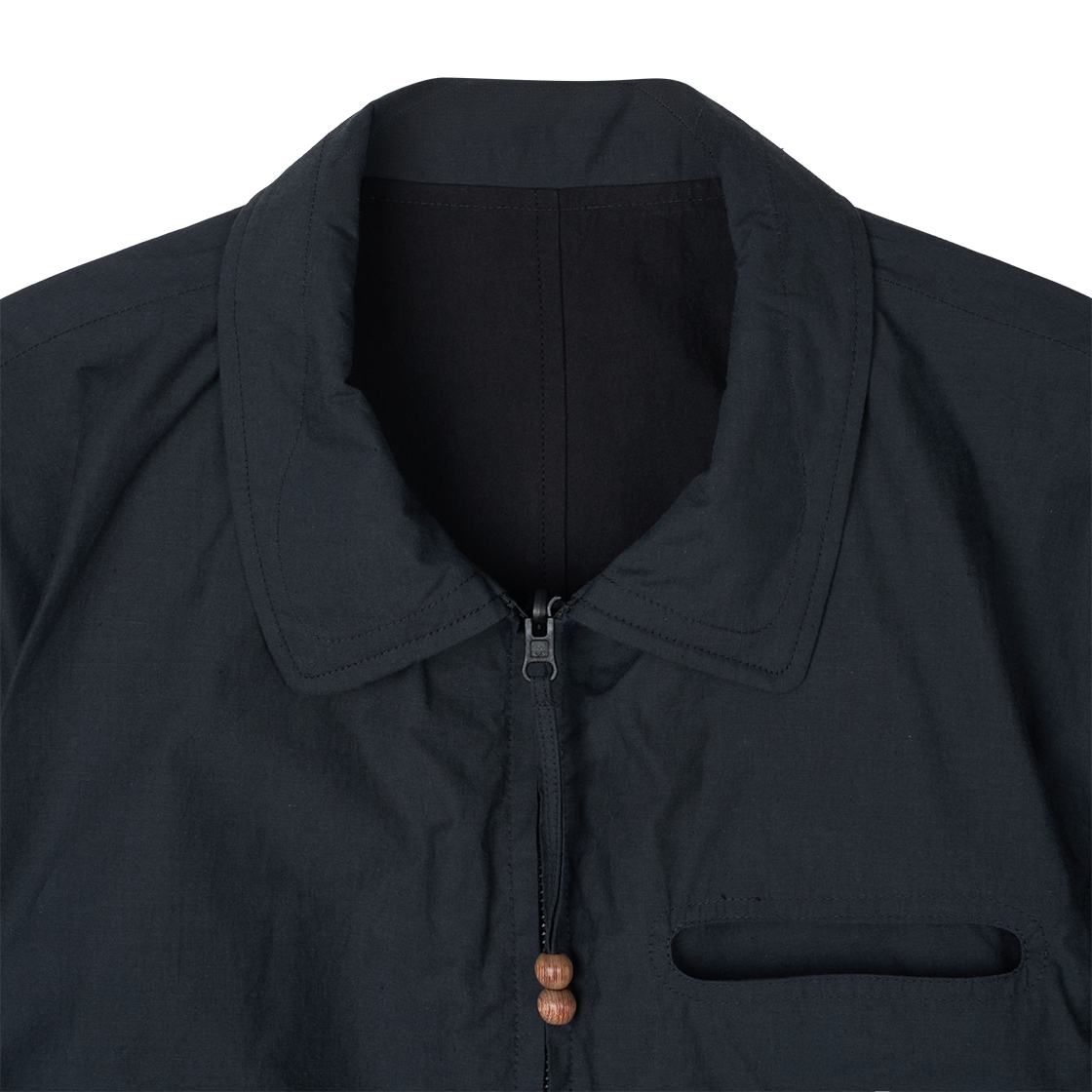 지안 예 팽 자켓 리버시블 블랙 - 26SS(Jian Ye Fang Jkt Reversible Black - 26SS) - 3