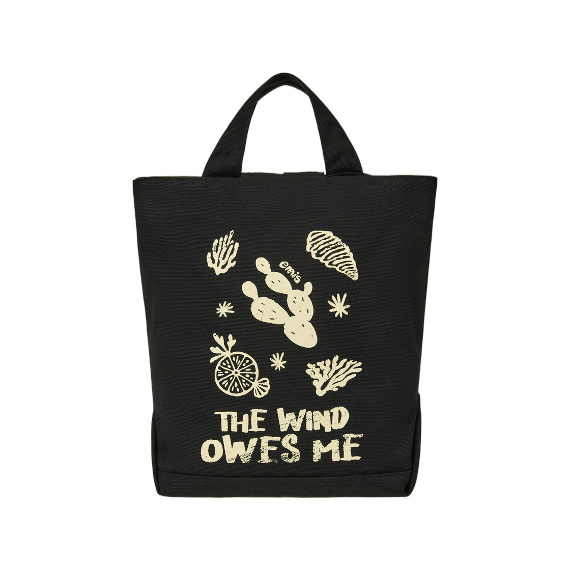 이미스 코스탈 투웨이 백 블랙(Emis Coastal Two Way Bag Black)