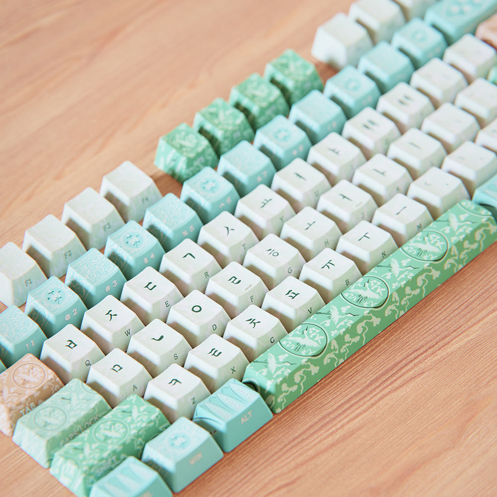 시이닷 고려청자 염료승화 한글 PBT 키캡(C.e.dot  Goryeo Celadon Hangul PBT Keycaps) - 5