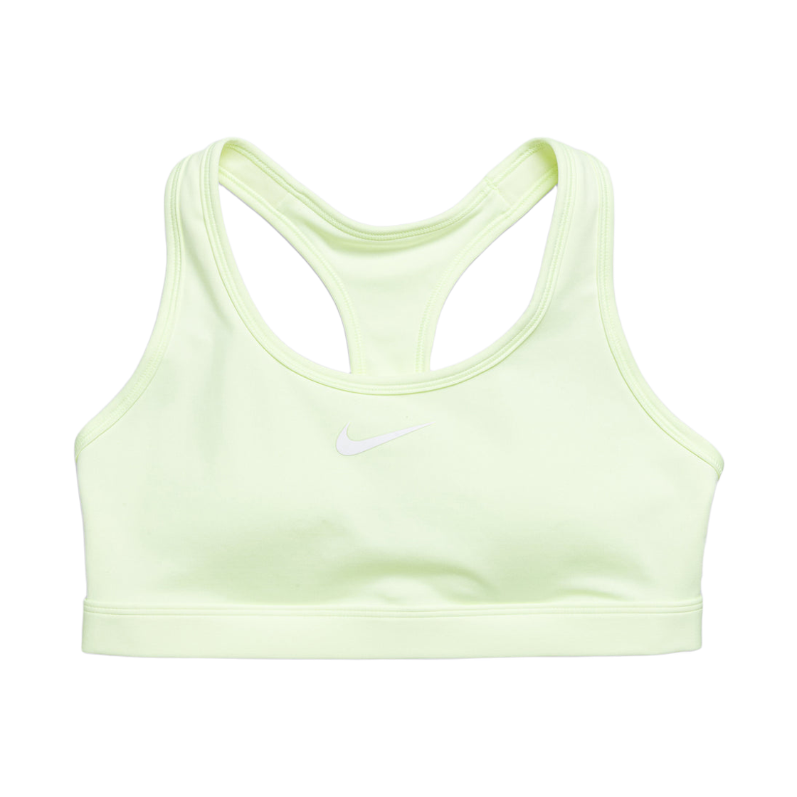 DX6821-701 (W) Nike Swoosh Medium Support Padded Sports Bra Barely Volt White - US/EU