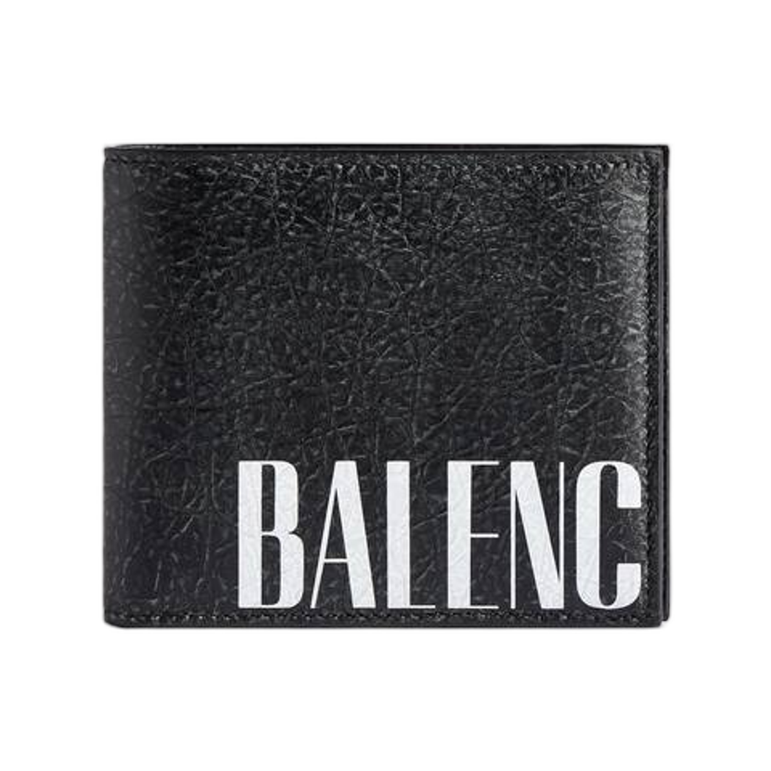 8274392ABO01060 Balenciaga Editor Square Folded Wallet In Black