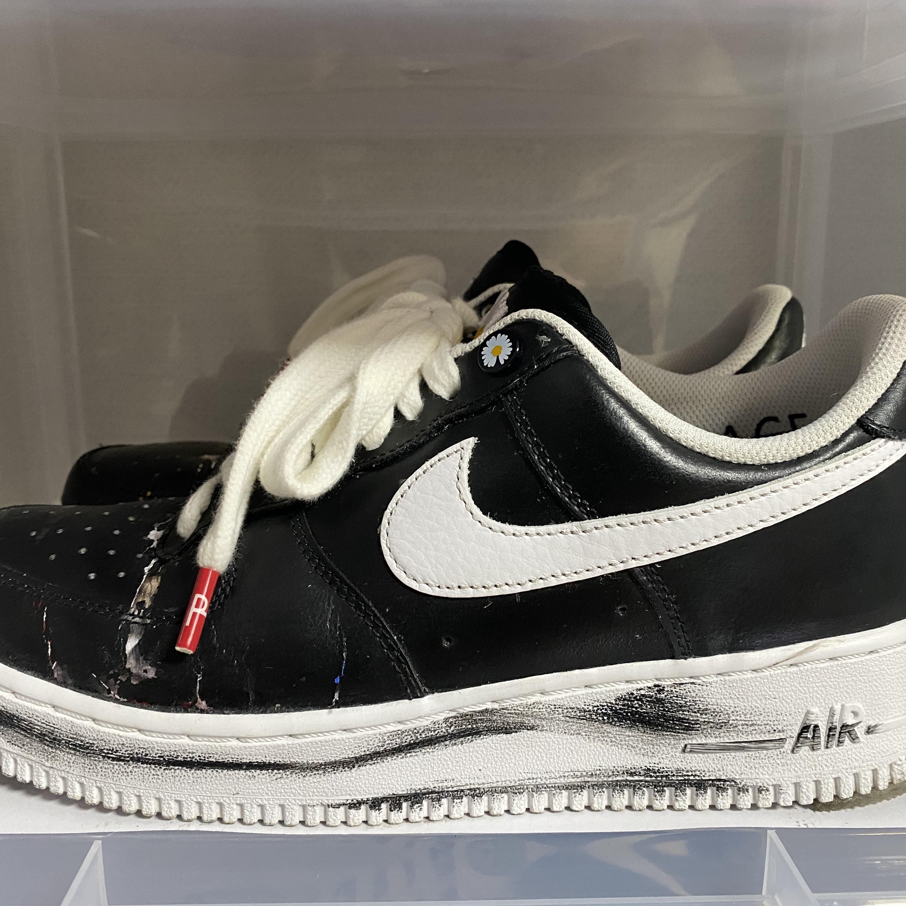 Nike x Peaceminusone Air Force 1 Low Para-Noise 착용 스타일