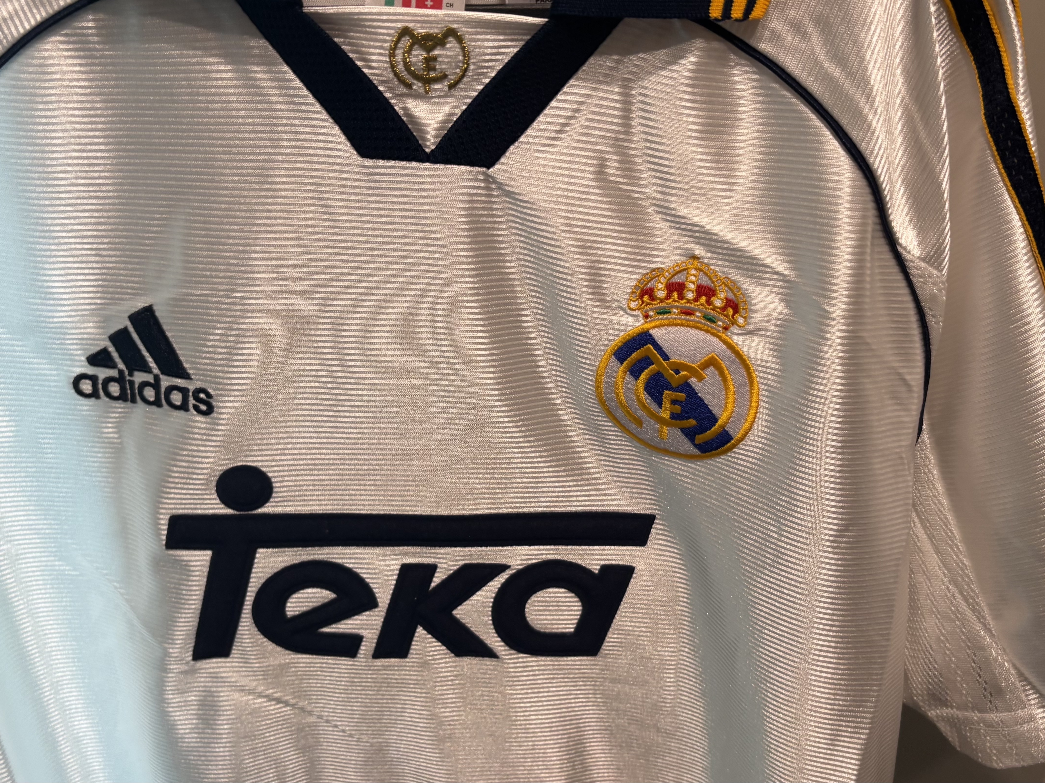 Adidas Real Madrid 99/00 Home Jersey White - KR Sizing (Non Marking Ver.) 착용 스타일