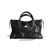 Balenciaga Le City Bag Medium In Black